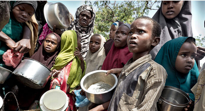 Suffering Nigerian families